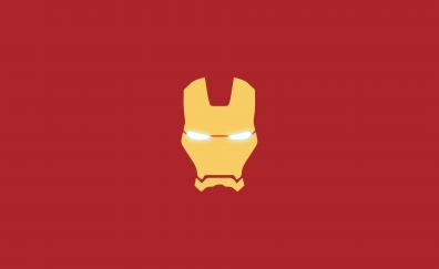 Iron man, mask, minimal
