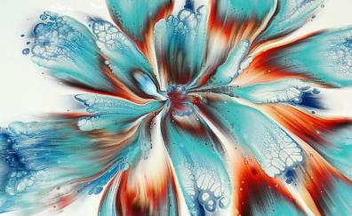 Floral pattern, fractal, abstract