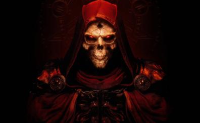 Game, Diablo II, Computer game, skull character