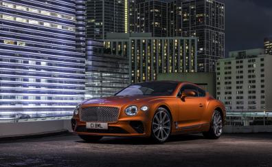 Off-road, Bentley Continental GT, luxurious car