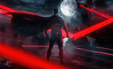 Artwork, Justice League's batman, superhero