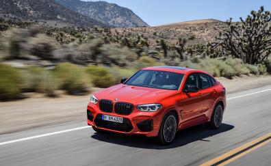 On-road, Red BMW X4