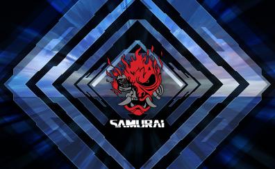 Samurai, Logo, Cyberpunk 2077