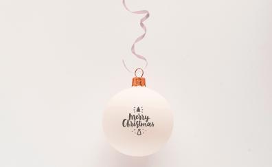 Ornament, ball, decorations, christmas, 2017