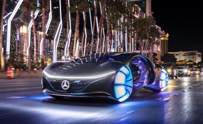 Mercedes-Benz VISION AVTR, on-road, concept car, 2020