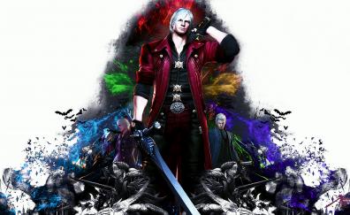 Dante, Devil May Cry, artwork, video game