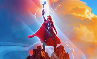 Lady Thor, Thor: Love and Thunder, 2022 action movie