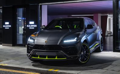 Lamborghini Urus Graphite Capsule, luxury sport car, 2022