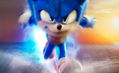 Run, Sonic The Hedgehog, sci-fi movie, 2022
