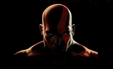 Kratos, God of War, attitude, warrior