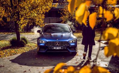 Mercedes-AMG GT 63 S 4matic Coupe, blue, 2019