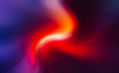 Gradient Light hope, curvy glow, abstraction