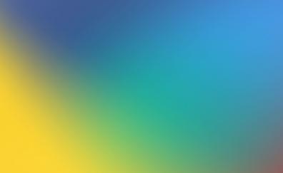 Blue yellow gradient, abstract