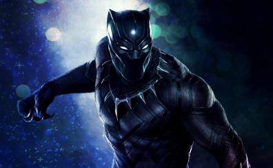 Black Panther, superhero, artwork
