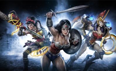 Wonder woman, Infinite Crisis, video game, superhero