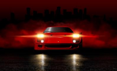 Gran Turismo 6 Ferrari, headlight, glow