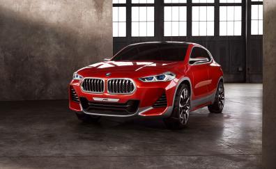 Red, front, BMW X2