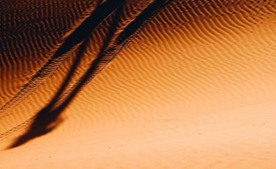 Desert, sunset, sand, Morocco