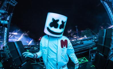 Marshmello, DJ, musician, 2018, live performance