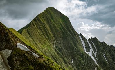 Green mountain, Balmi, Switzerland wallpaer