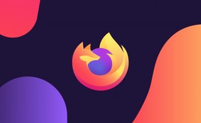 Firefox, material, colorful