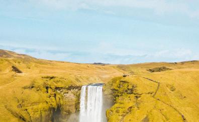 Landscape, waterfalls of Iceland