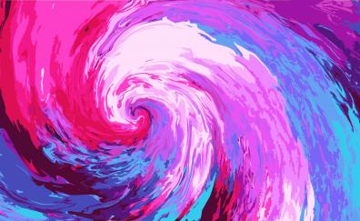 Swirl, abstract, glitch art