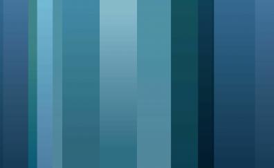 Colorful stripes, blue theme, abstract