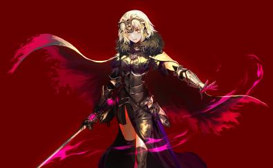 Blonde and hot, Jeanne d'arc, Fate, anime