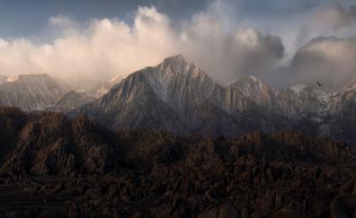 Mountains, The Granite Fields, Sierra, Nevada