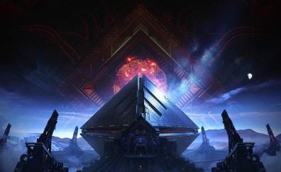 Destiny 2: Warmind, video game, pyramids