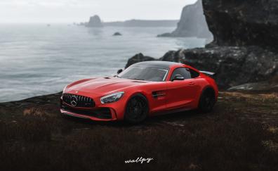 Mercedes-AMG GT R, off-road, Forza Horizon 4, video game
