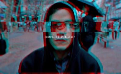 Control is an illusion, Mr. Robot, TV show, artwork