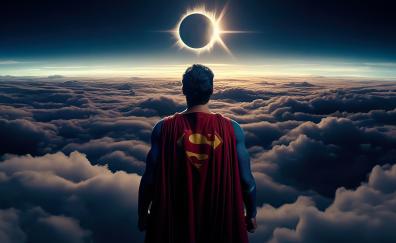 Superman, a immortal human, artwork