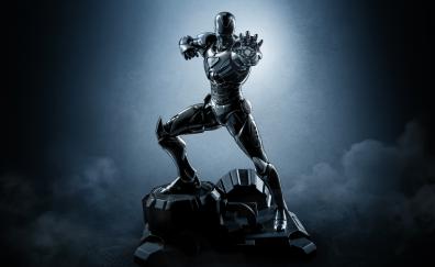 Iron man, new black suit, superhero