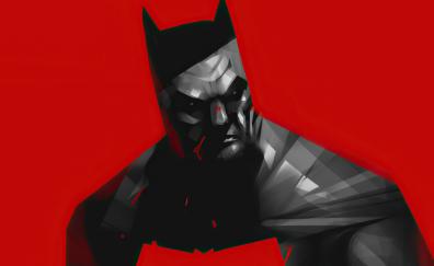 Batman, red series, comic cover