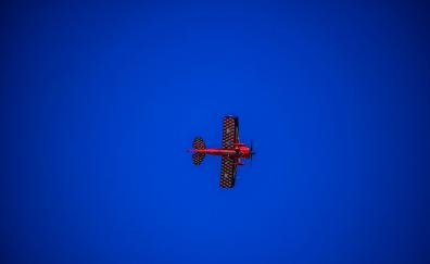 Minimal, airshow, aircraft, blue sky