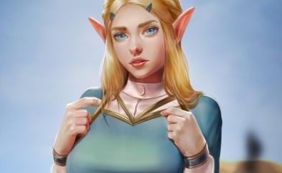 Elf Firolian, game, art