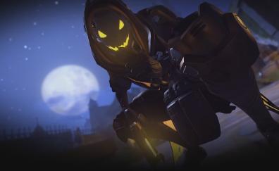 Ana, overwatch, halloween mask, video game