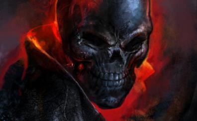 Dark, Ghost Rider, marvel's hero, artwork