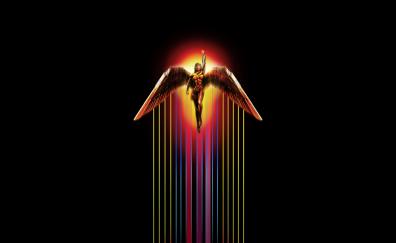 Movie poster, Wonder Woman 1984, minimal