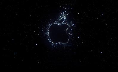 Dark logo, Apple, 2022 event