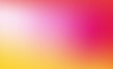 Gradient, yellow and pink colors, abstract