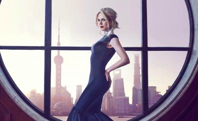 Nicole Kidman, hot, black dress