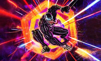 Venom into the spider-verse, superhero, villain, 2023