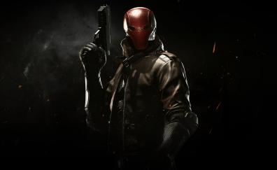 Red hood, batman, video game, Injustice 2