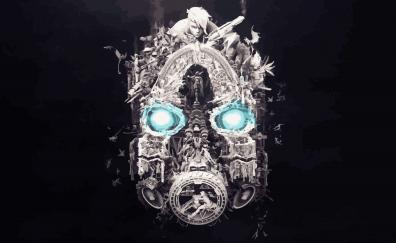 Borderlands: Mask of Mayhem, video game, mask, art