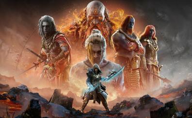 Game poster, Assassin's Creed Valhalla: Dawn of Ragnarok, 2022