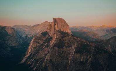 Half Dome, Yosemite valley, nature