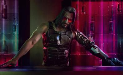 Keanu, cyberpunk 2077, game character